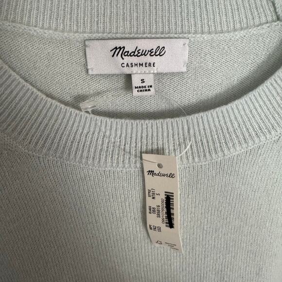 Madewell Cashmere Boxy Crewneck Pullover Sweater US Women's S - Picture 4 of 6